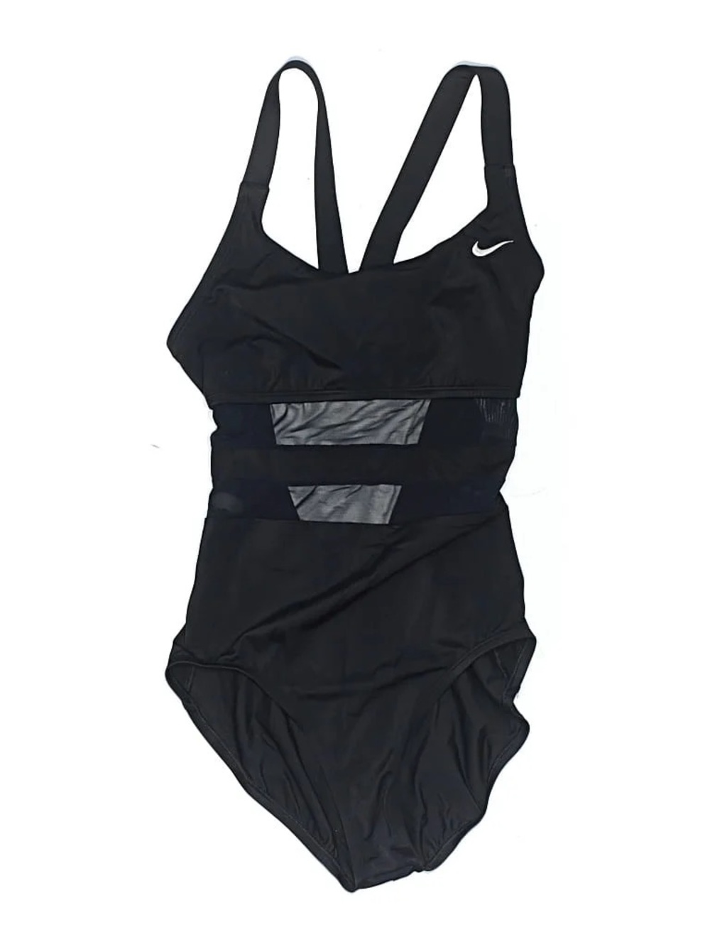 Nike One-Piece Swimsuit w Mesh Waist Size XL